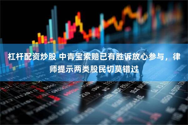 杠杆配资炒股 中青宝索赔已有胜诉放心参与，律师提示两类股民切莫错过